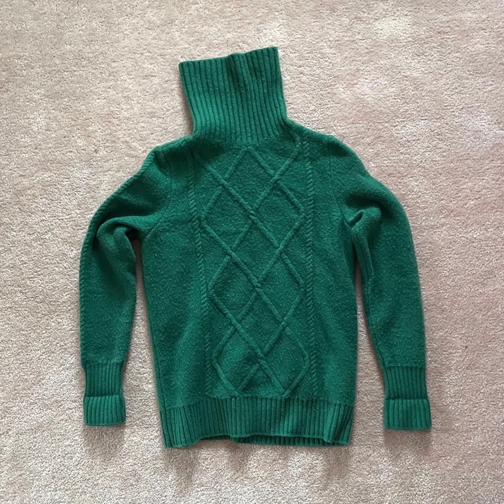 Cashmere turtleneck sweater